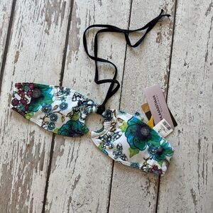 CIA MARITIMA Beachwear Branc Bikini Top - Sz S